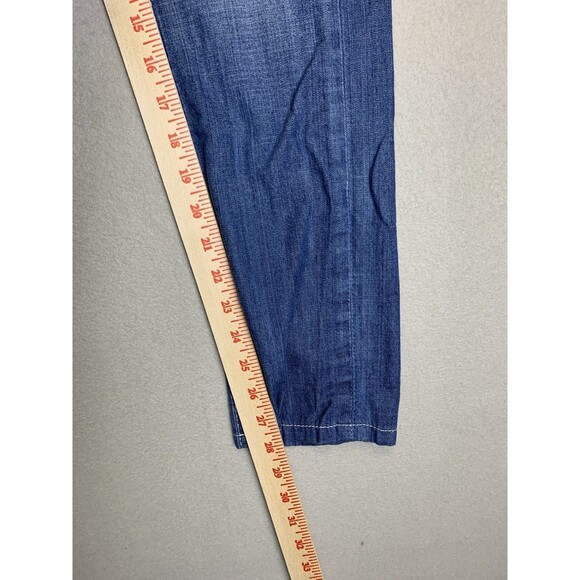 True Religion Jeans Womans Size 25 Blue Cameron Button Fly Flap Pocket Y2K USA - Picture 7 of 10